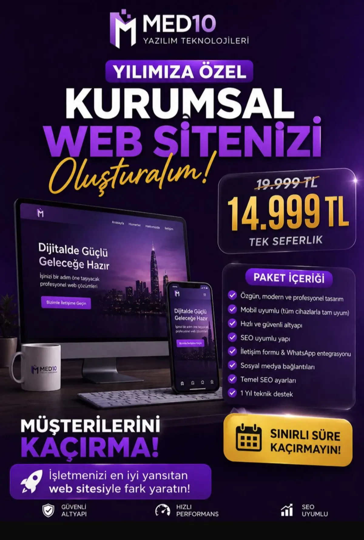 Otel Web Sitesi Fiyatları 2026